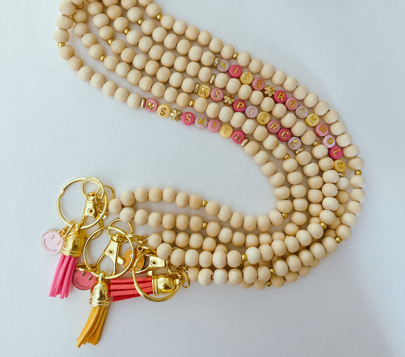 Custom Wood Lanyards